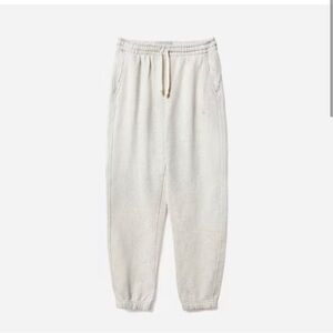 EVERLANE The Track Jogger Organic Cotton Heather Grey NWT MEDIUM